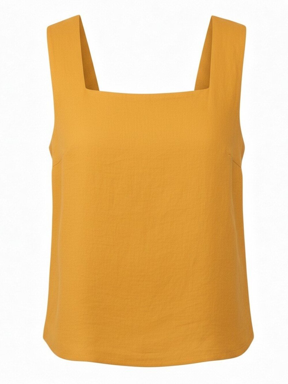 Celtic & Co Women Linen Tank Top Sleeveless Cotton Layering Boxy Natural XL